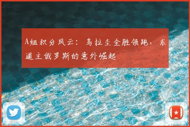 A组积分风云:乌拉圭全胜领跑,东道主俄罗斯的意外崛起